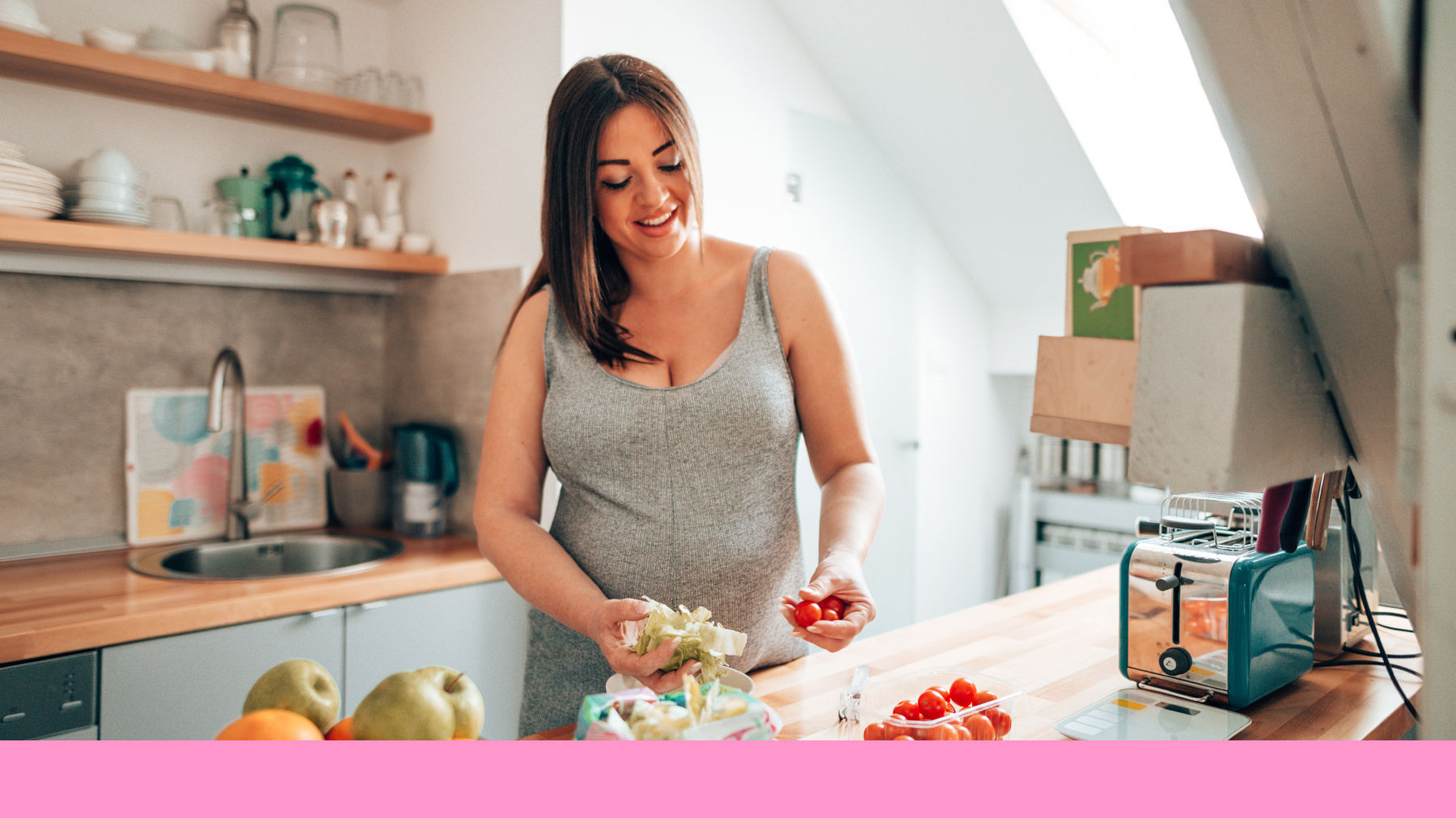 Woman cooking food