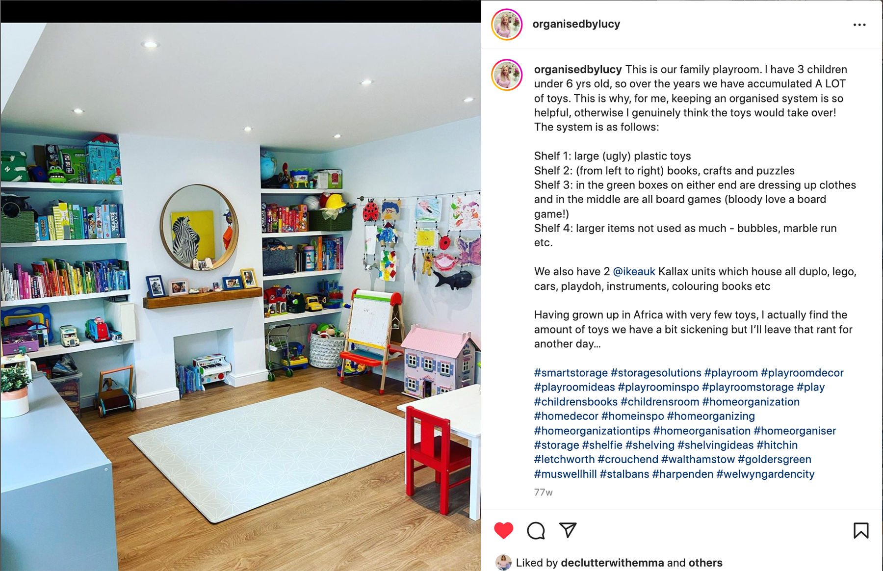 Teach Your Toddler To Tidy Up, organisedbylucy
