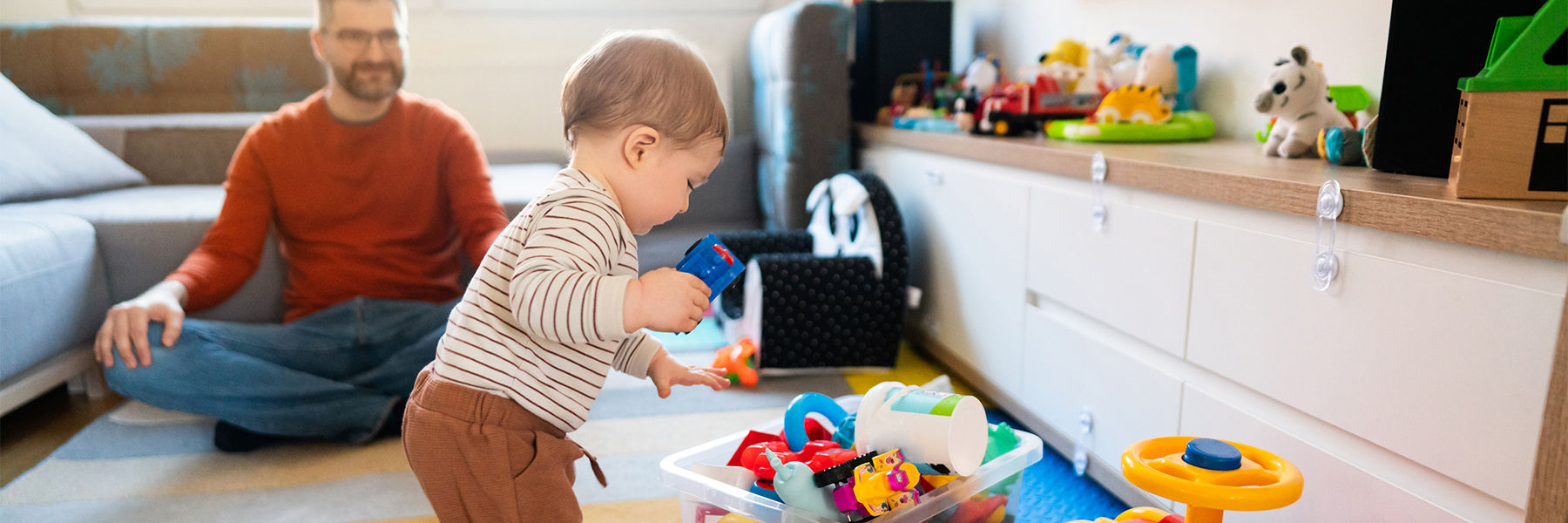 Teach Your Toddler To Tidy Up