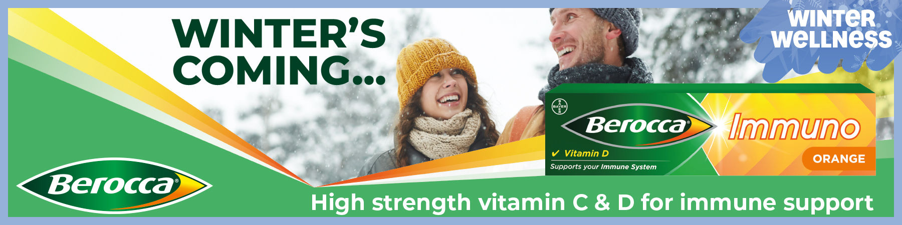 Berocca - High strength vitamin C & D