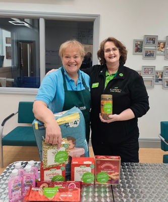 Community champion Angie Parkinson from Asda Blackpool