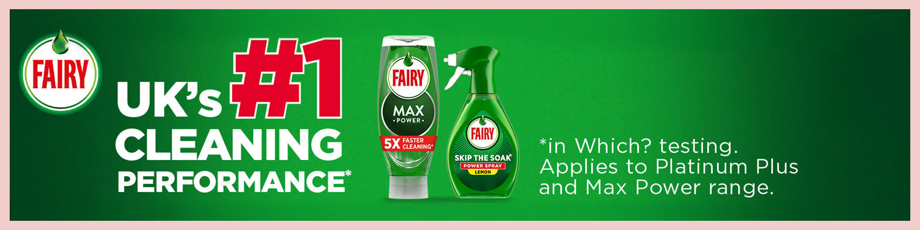 Shop Fairy - UK's #1 CLEANING PERFORMANCE*