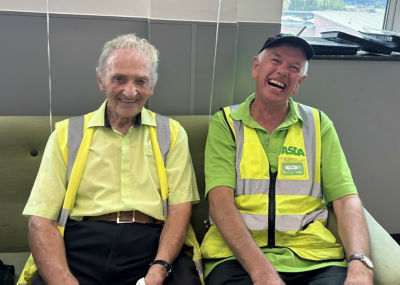 Porter Lloyd Jones has retired from Asda Gloucester aged 90
