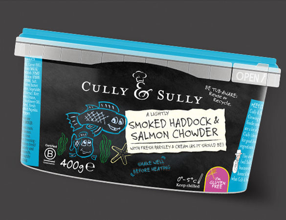 Cully & Sully - Smoked Haddock & Salmon Chowder