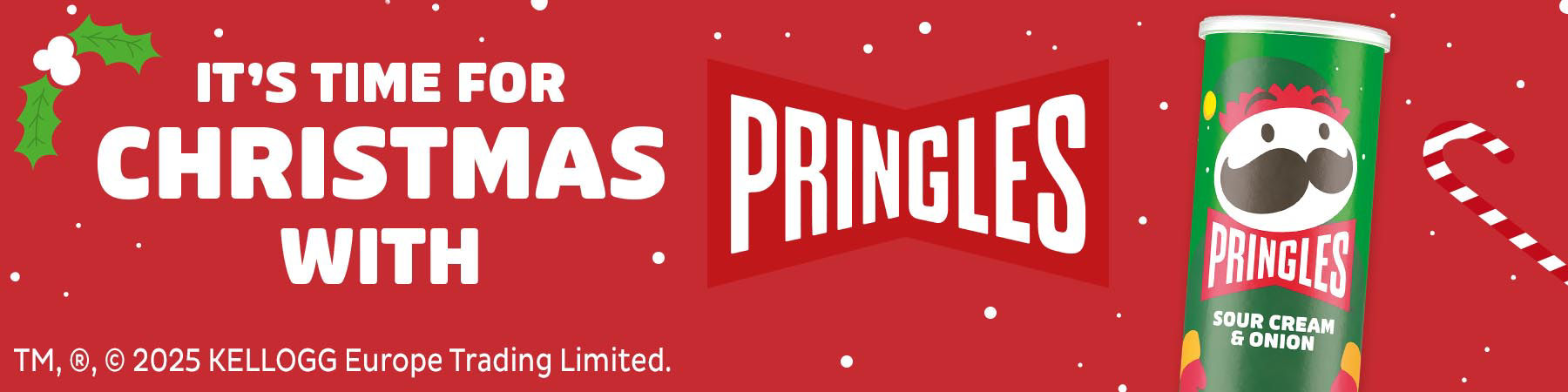 Pringles - Pop open a tube full of flavour