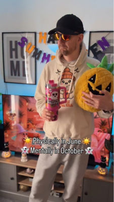 Instagram post from Apartment_605 about the Asda Summerween range