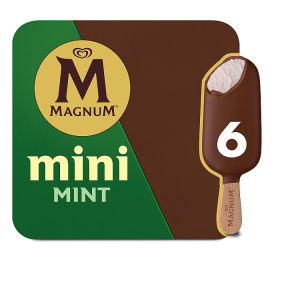 Magnum Mini Mint Ice Cream Sticks 6x55ml
