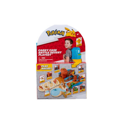 POKEMON Carry Case Battle Desert Playset