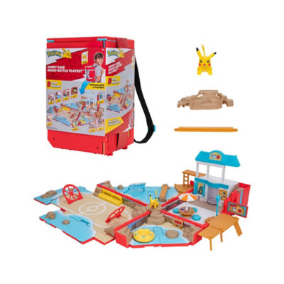 POKEMON Carry Case Beach Battle Playset