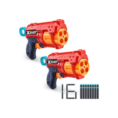 XSHOT Fury Blaster 2 Pack with 16 Darts by ZURU - Image 2