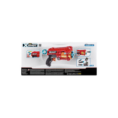 X Shot Excel Double Fury 4 Blaster Combo Pack - ASDA Groceries