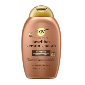 OGX Brazilian Keratin Smooth Shampoo for Dry Hair 385ml
