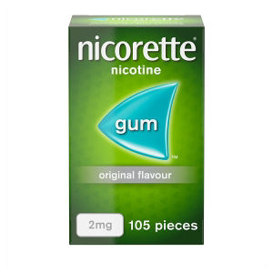 Nicorette Gum 2mg Original 105 Pieces, Stop Smoking and Stop Vaping Aid -  ASDA Groceries