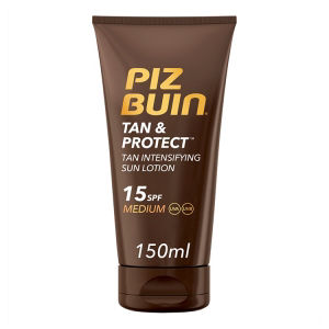 Piz Buin Tan & Protect Tan Intensifying Sun Lotion SPF 15 Medium 150ml
