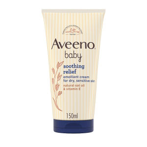 Aveeno Baby Soothing Relief Emollient Cream Baby Lotion Dry Skin 150ml