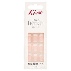 Kiss 24 Salon French Love Dust Nails