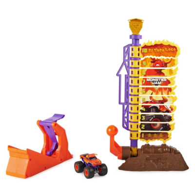 Monster Jam 1:64 El Toro Loco Big Air Challenge Playset