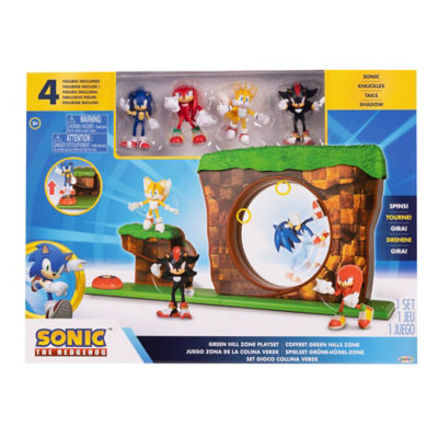 Sonic The Hedgehog Green Hill Zone Playset With Additional Figures