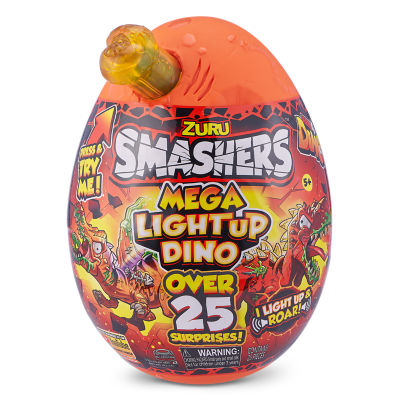 ZURU SMASHERS Epic Egg- Series 4 Mega Light-Up Dino