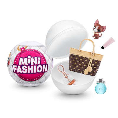 5 Surprise Mini Fashion Real Fabric Fashion Bags And Accessories Capsule Collectible Toy