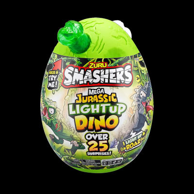 Robo Alive Smashers Mega Jurassic Light Up Dino Egg