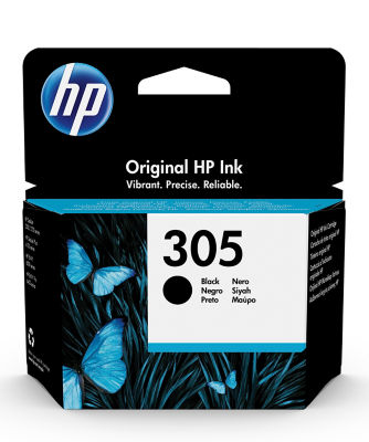 George HP 305 Black Ink Cartridge - Black