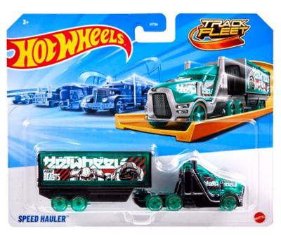 Hot Wheels Track Fleet Vehicles (Styles May Vary)