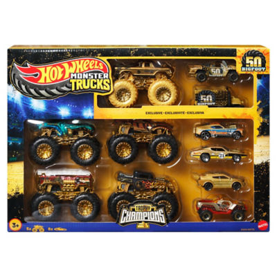 Hot Wheels ® Monster Trucks Trophy Champions Collection
