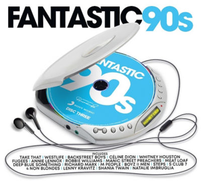 CD Fantastic 90's By Various Artists