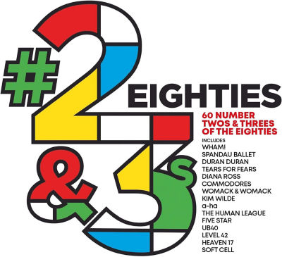 CD 80's #2's and #3's by Various Artists