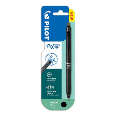 Pilot ERASABLE GEL PEN BLACK INK 1PK