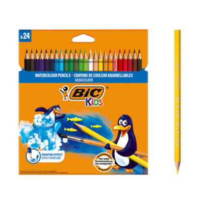 Bic Kids Kids Watercolour Pencils 24pk