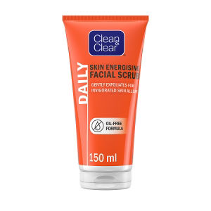 Clean & Clear Daily Skin Energising Facial Scrub 150Ml