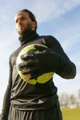 Decathlon Keepwarm Adult Gloves - Black