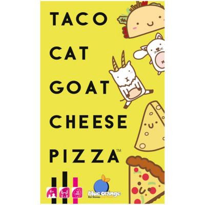Blue Orange Taco Cat Goat Cheese Pizza Card Game