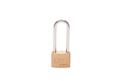 Burg Wächter 33681 C-Line Padlock Brass 40mm Steel-Hard Double Lock