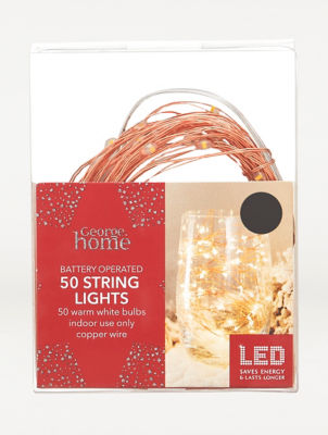 George Home 50 String Lights (Style May Vary)