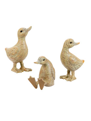 George Home Duckling Ornaments 3 Pack (Styles May Vary)