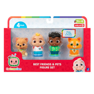 COCOMELON Best Friends & Pets 4-Figure Set
