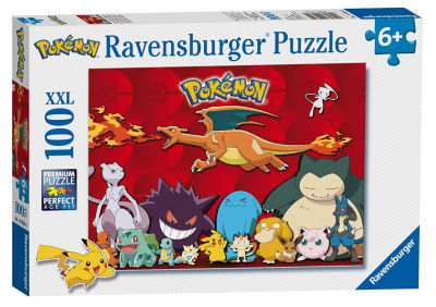 Ravensburger My Favourite Pokemon XXL 100 piece Jigsaw Puzzle Age 6+ Years