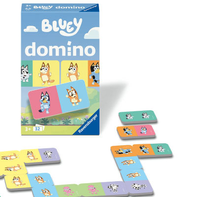 ASDA Ravensburger Bluey Dominoes Game