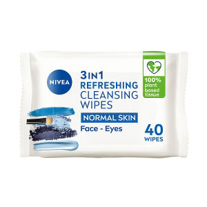 Nivea Cleansing Face Wipes Normal Skin 40 Pack 20pc
