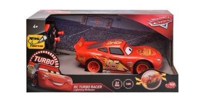 Disney Cars Rc Turbo Racer Lightning Mcqueen ( Age 4+ Years)