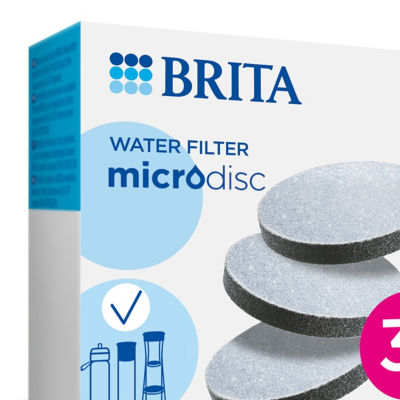 BRITA MicroDisc replacement filter discs for BRUTA Water Filter Bottles ...