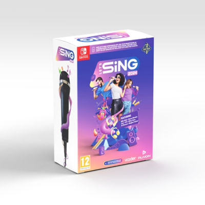 Nintendo Let's Sing 2024 (1 Mic Bundle) Video Game Bundle