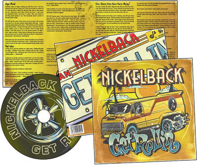 CD Get Rollin' By Nickleback