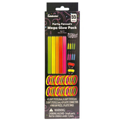 GLOW Party Favours Tube Set