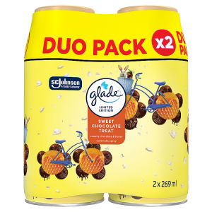 Glade Autospray Twin Refill Sweet Chocolate Treat Air Freshener 2x269ml