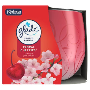Glade Frosted Floral Cherries Candle 108g