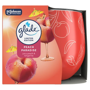 Glade Limited Edition Decorative Candle Peach Paradise 108g